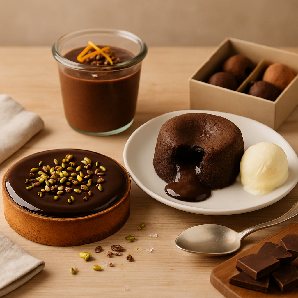 Dessertideen mit belgianchocolategifts.com – Schoko-Kreationen