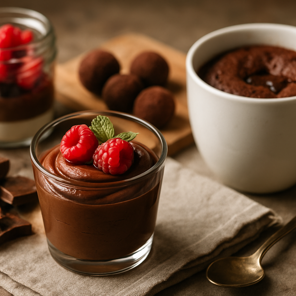 Schnelle Schokoladen-Desserts: Ideen von Belgian Chocolate Gifts