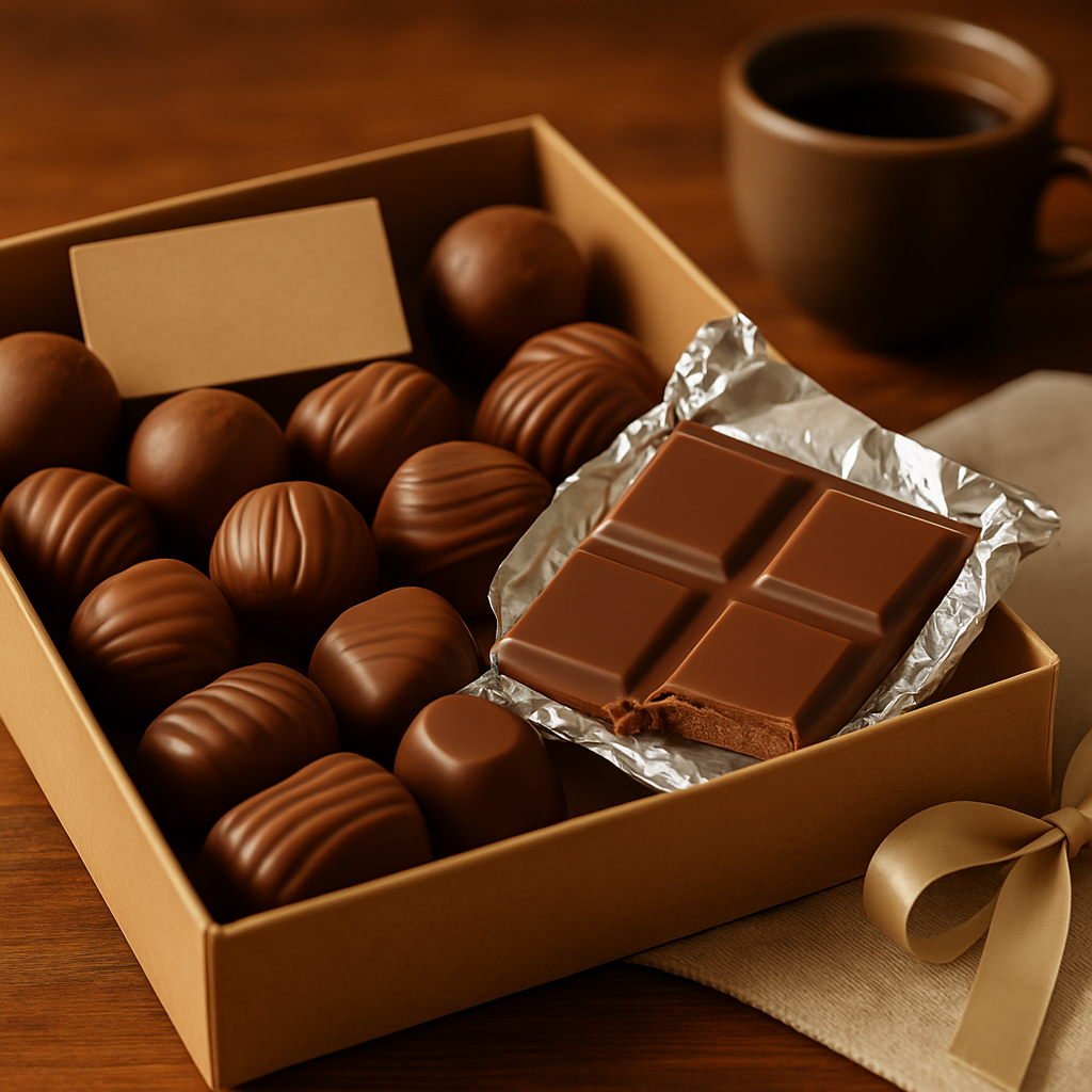 Milchschokoladen-Vielfalt: Geschmack bei Belgian Chocolate Gifts