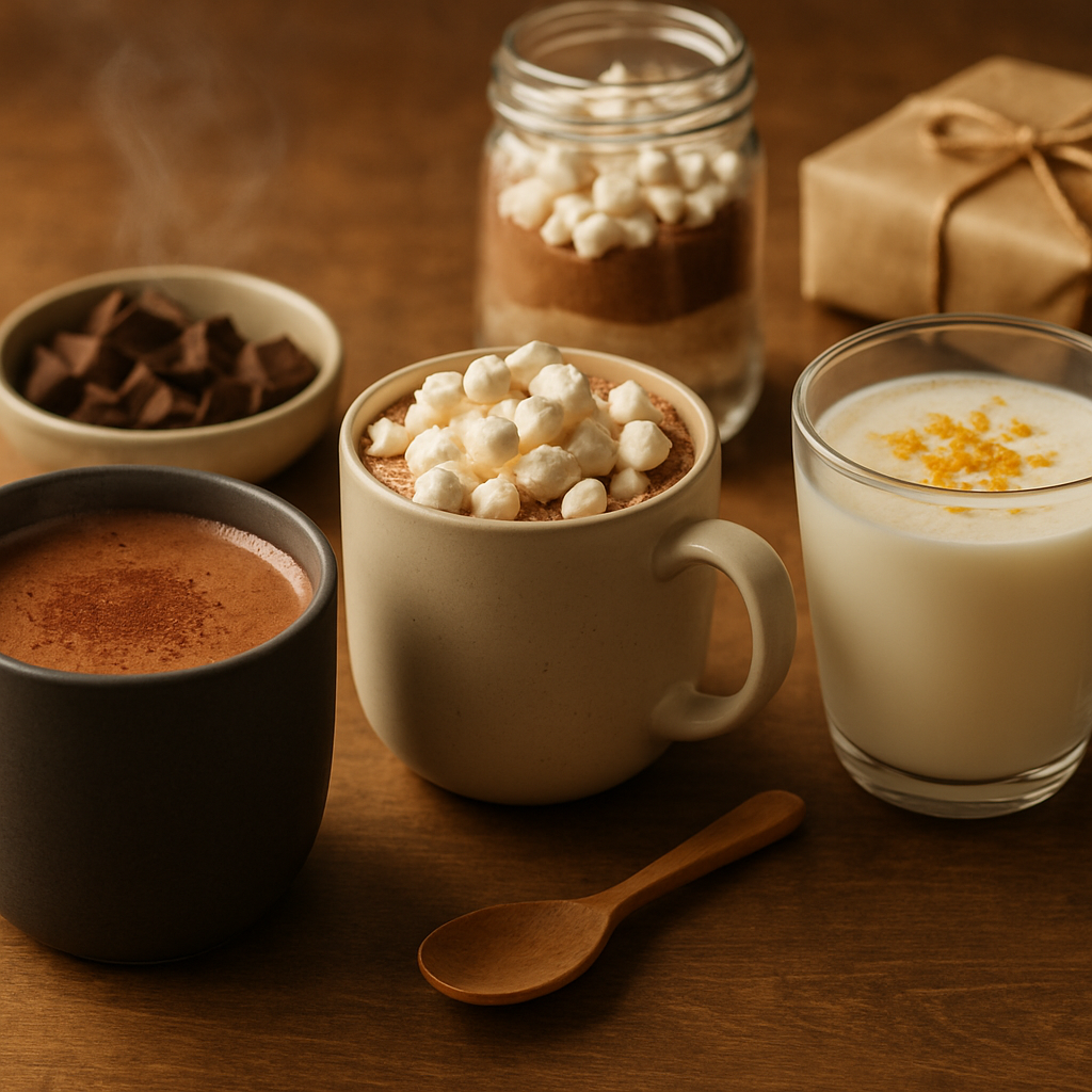 Heiße Schokolade: Getränke & Desserts – Belgian Chocolate Gifts